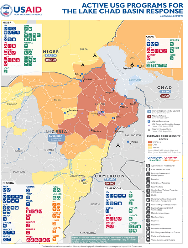 Lake Chad Basin Map - 06-08-2017