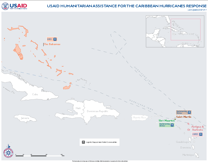 Caribbean Hurricanes - Map #7