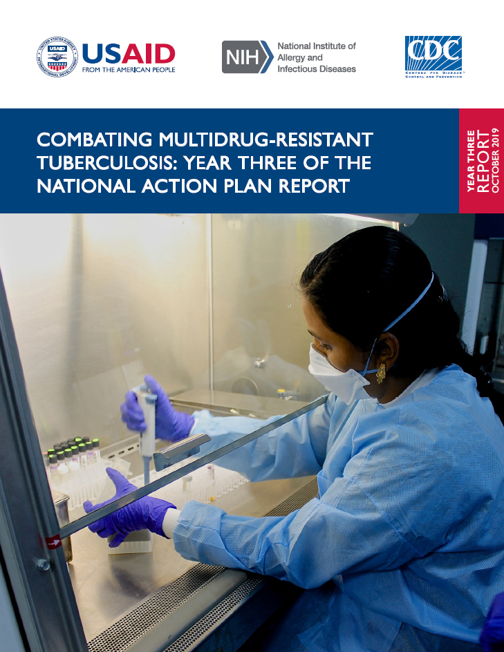 Combating Multidrug-Resistant Tuberculosis: Year Three Of The National Action Plan Report cover image