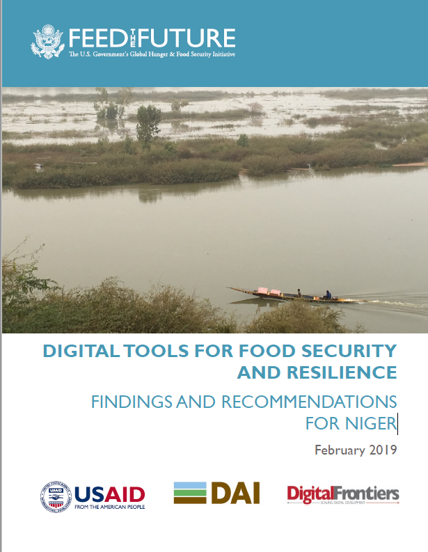 Digitaltools for Food Security and Resilience: Findings and Recommendations for Niger
