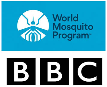 World Mosquito Program and the BBC Logo