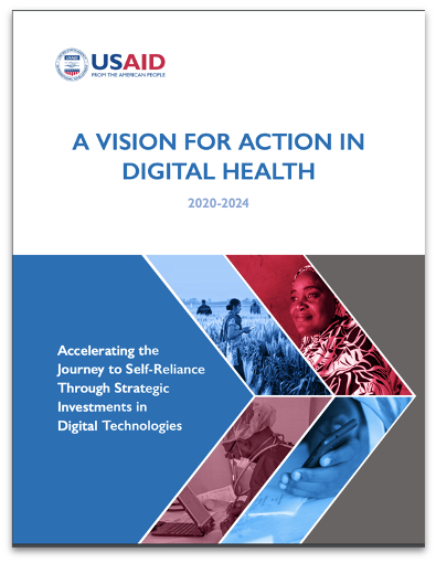 Report cover: Vision for Action in Digital Health
