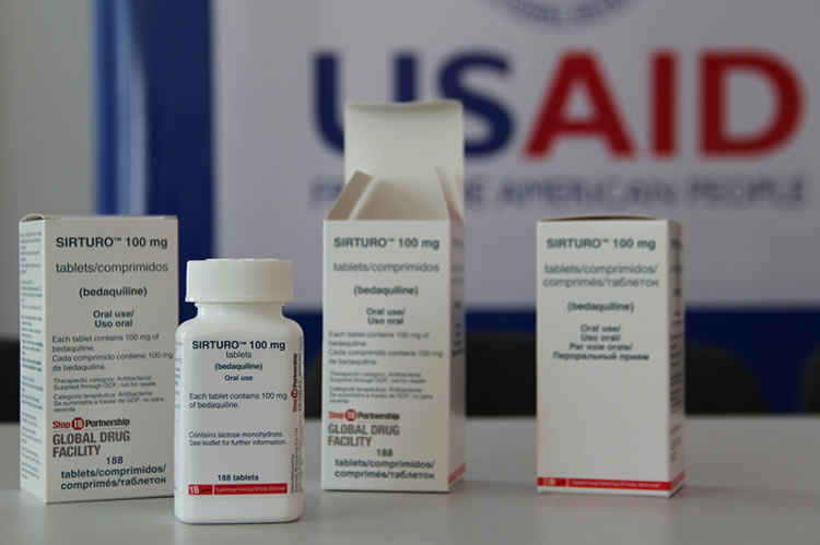 Drugs for multidrug-resistant TB treatment, courtesy of USAID Kyrgystan