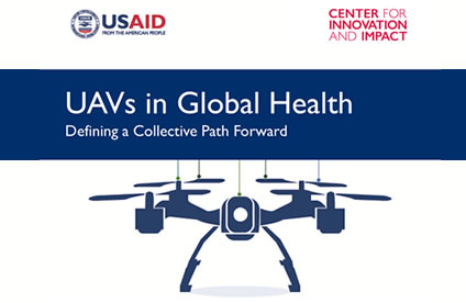 UAVS IN Global Health cover