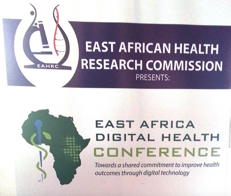 Image of the bulletin for the East African Digital Health Conference.