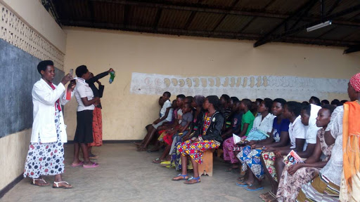 A volunteer in Rwanda worked with local health professionals to develop a “First 1,000 Days and Menstrual Health” toolkit.