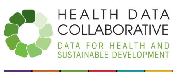 Logo of the Health Data Collaborative. Data for Health and Sustainable Development