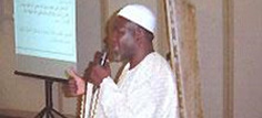 El Hadi Mamadou Traore,  member of  Malian Islamic High Council, presenting the religious model of advocacy on births spacing.
