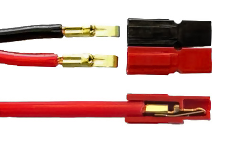 Anderson Powerpole connectors.