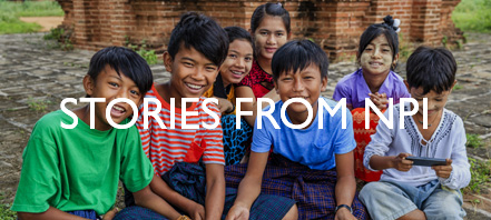 Stories from NPI - A group of smiling children