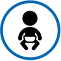 Icon of a newborn child