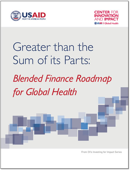 Cover of the Blended Finance Roadmap
