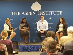 Photo from the Aspen Institute event.