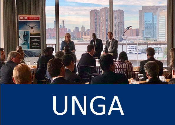 Photo of the UNGA Panel discussion.