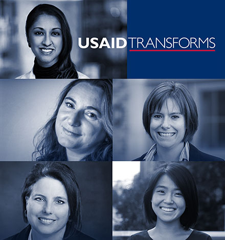 <br />
USAID transforms
