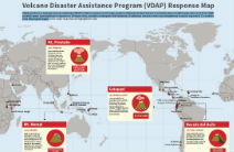 Volcano Disaster Assistance Program Response Map