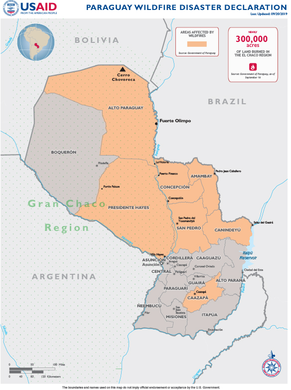Paraguay Map 09 20 2019 0 
