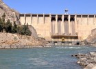 The Naghlu hydroelectric dam on the Kabul River supports the largest hydroelectric power station in Afghanistan.