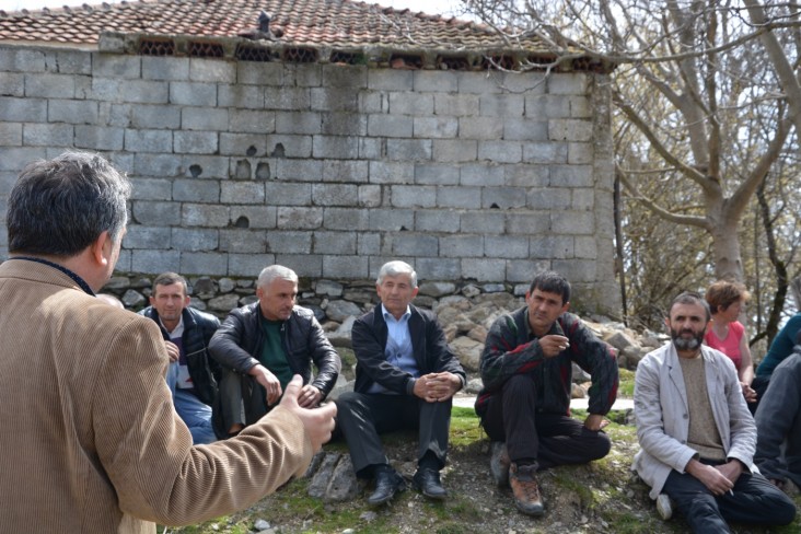USAID project conducts community outdoor meeting