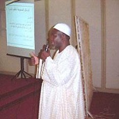 El Hadi Mamadou Traore,  member of  Malian Islamic High Council, presenting the religious model of advocacy on births spacing.