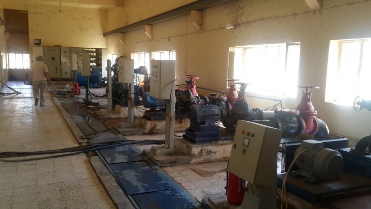 With USAID support, UNDP repair of control water pumps in Ramadi will provide much-needed water to more than 200,000 residents.