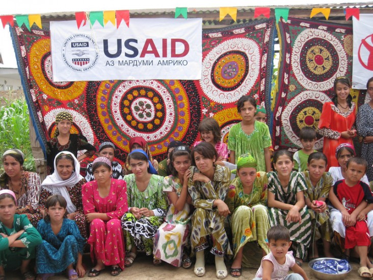 USAID supported families in Tajikistan after torrential rains caused floods and mudslides to wipe out their homes.
