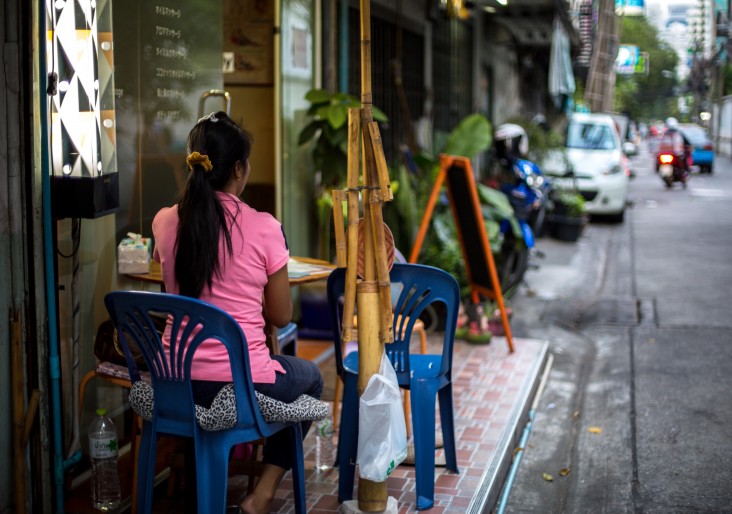 Street scene in Asia: The issue of human trafficking has become a global concern, and most directly affects Asia.