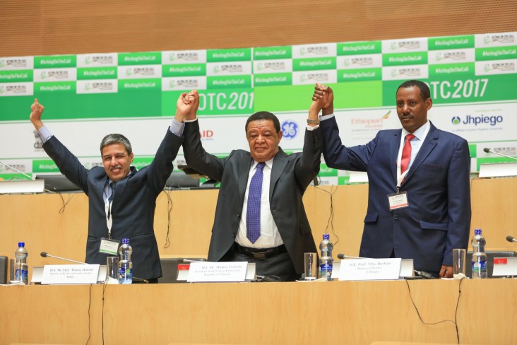 Participants in the 2017 Acting on the Call Summit  in Addis Ababa, Ethiopia. 