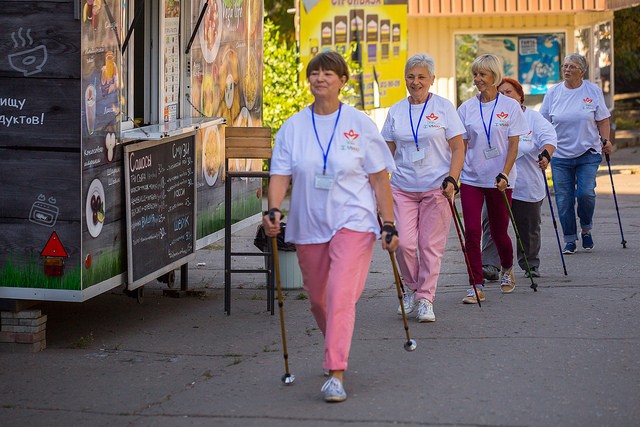 The Age of Happiness, a senior club, provides meaningful community engagement opportunities for Ukraine's senior citizens. 
