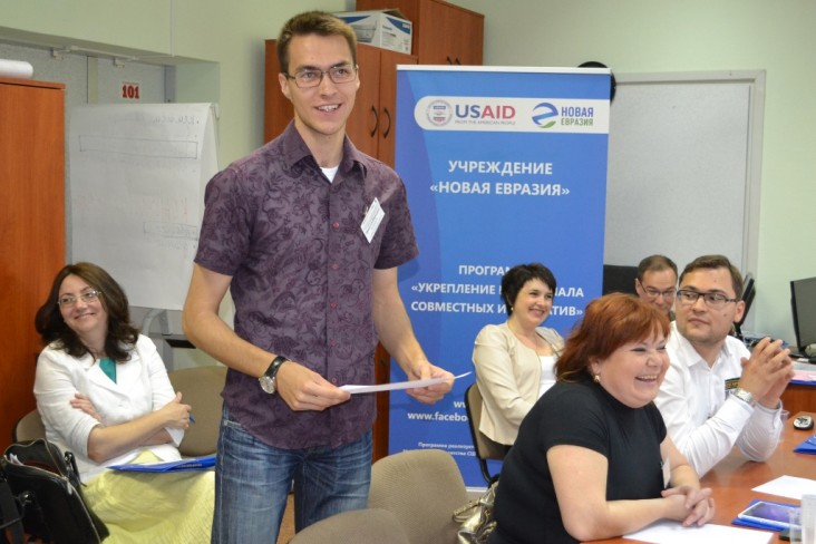Training in the framework of the USAID supported Capacity Building for Civil Society Organizations project.
