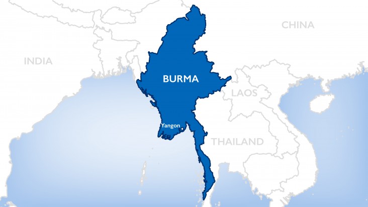Burma Map OTI