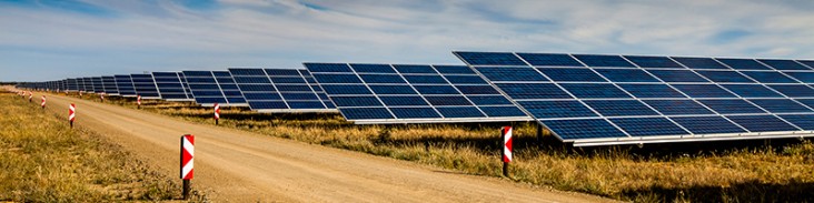 The 50 MW De Aar Solar Power facility in South Africa. (Photo for the Power Africa Photo Contest)