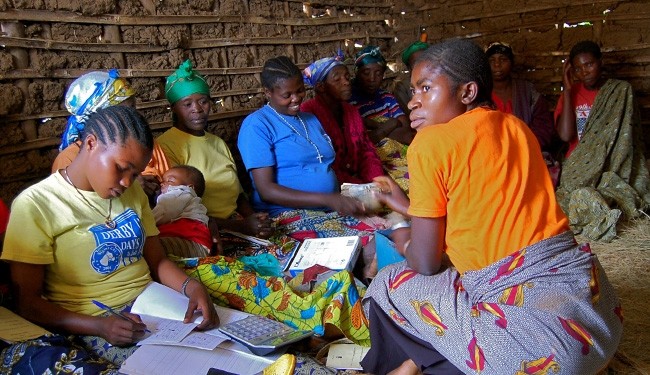 Sexual survivors support group in the DRC