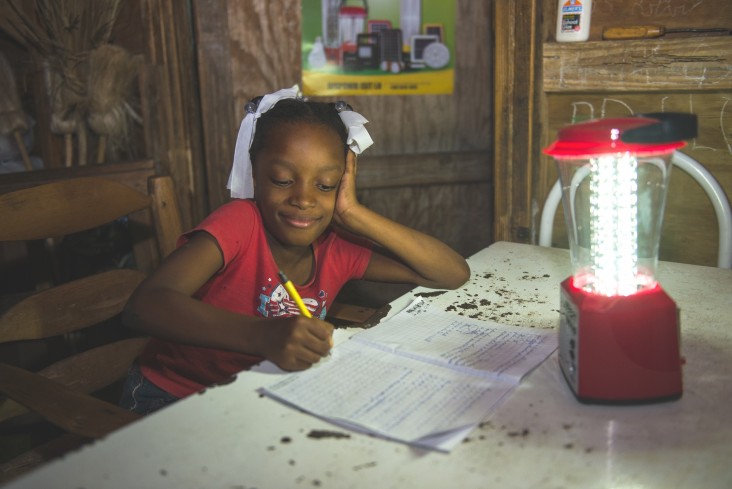Nancy Goldman’s 8-year-old daughter, Phaïma, can now study in the evening.