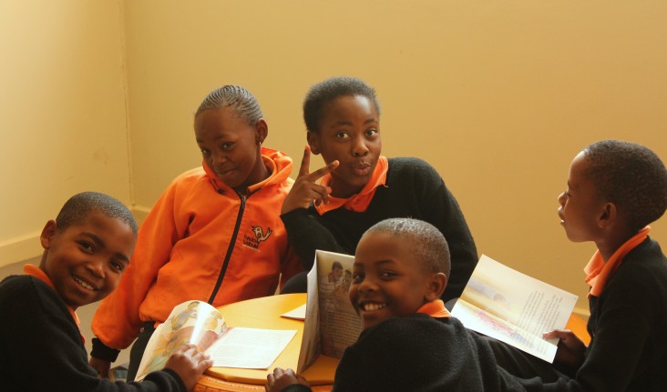 Students of Funda Ujabule at the University of Johannesburg's Soweto Campus