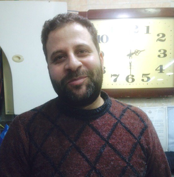 Abdullah Al Sharif, a Syrian refugee and owner of Ya Mal Al Sham restaurant in Sarhan, Jordan