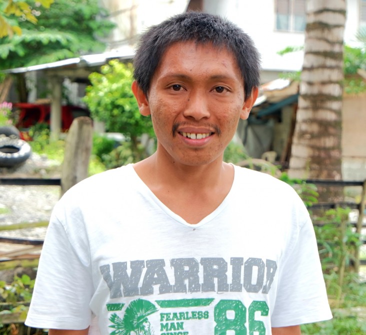 Now cured of TB, Allan Digan, 31, spent 80 cents per visit to the remote smearing station in Andap, New Bataan.