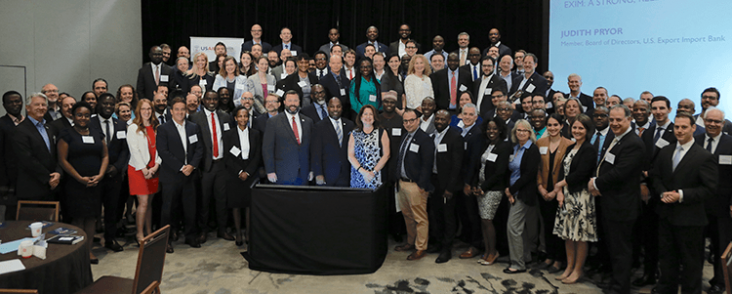 A group photo taken at Power Africa's Partners Day 2020