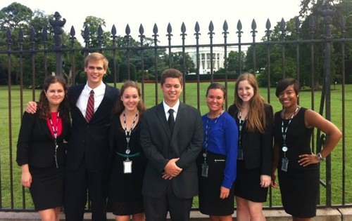 LPA Interns at the White House