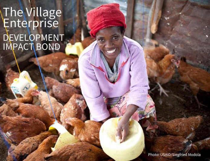 The Village Enterprise Development Impact Bond.  Photo: USAID/Siegfried Modola