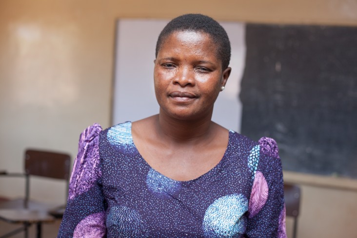 As senior group village head in Mponela, Chifuniro Ndelemani sees her role as “looking after people.” She is grateful to WRA as both a chief and a woman.