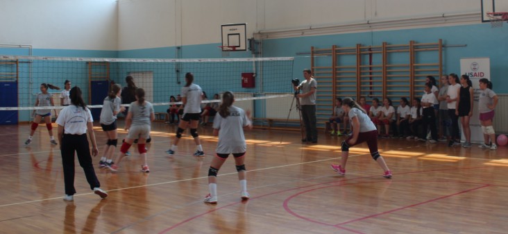 USAID supports social inclusion for marginalized young women and girls with assistance to Student UNTZ, the University of Tuzla’s Women’s Volleyball Club