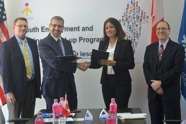YouLead sign partnership with World University Services Canada