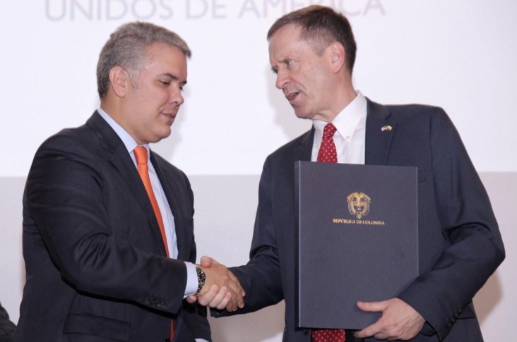 Administrator Mark Green and The Honorable Iván Duque, President Of The Republic Of Colombia