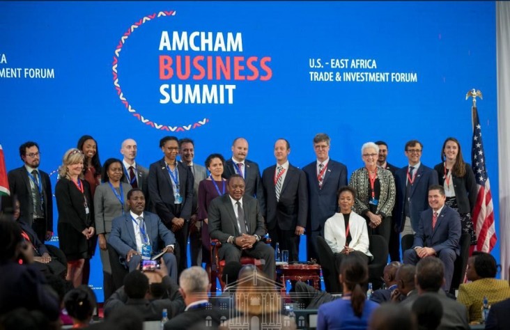 230 Companies and 680 Delegates from nine countries in East Africa and the U.S. Gathered for the Second Annual American Chamber of Commerce (AmCham) Business Summit in Nairobi. 