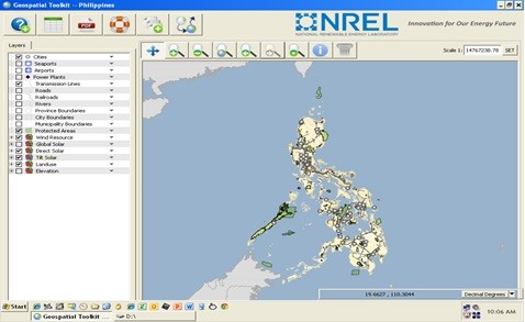 USDOE/NREL Laboratory Expert Technical Support for Global Climate Change and Clean Energy