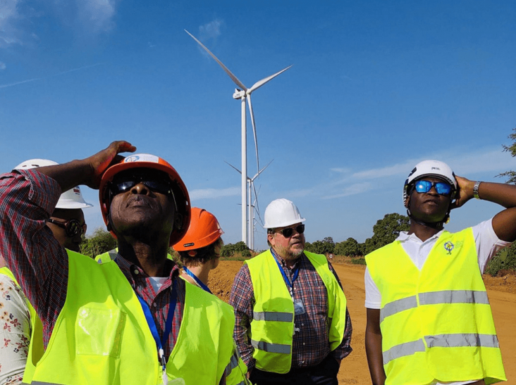 Taiba N’Diaye Wind Farm in rural Senegal