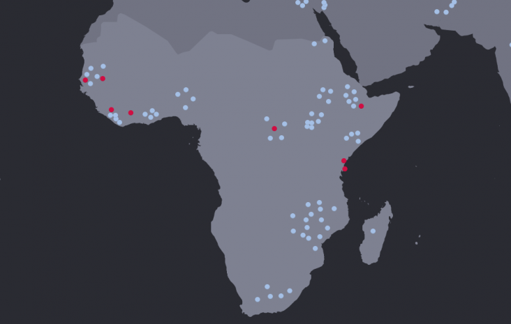Find out more about our work in Africa by viewing our interactive map.