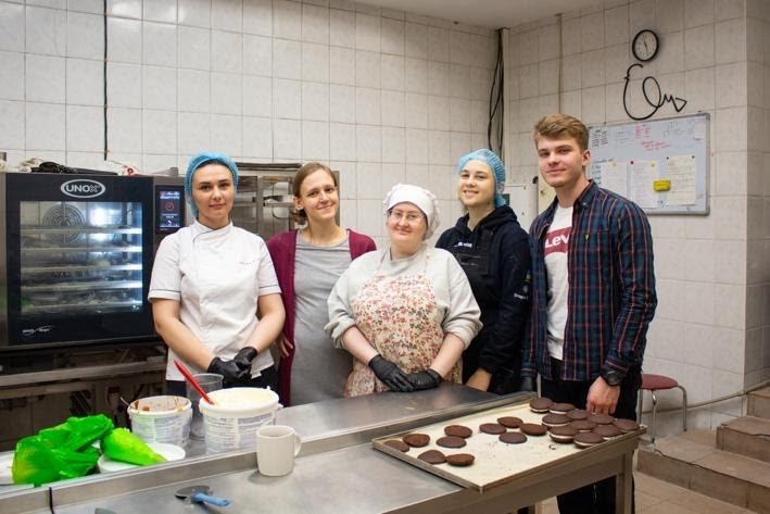 Sofia and her team at the March&Co Bakery