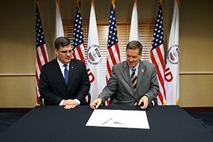 Signing of a Memorandum Of Understanding Between USAID and Knights of Columbus